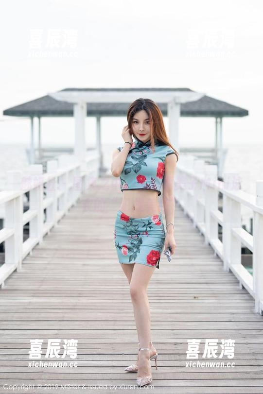 魅妍社-糯美子Mini 魅妍社 - 图集之中,解码糯美子Mini泳衣的“犯规美感”